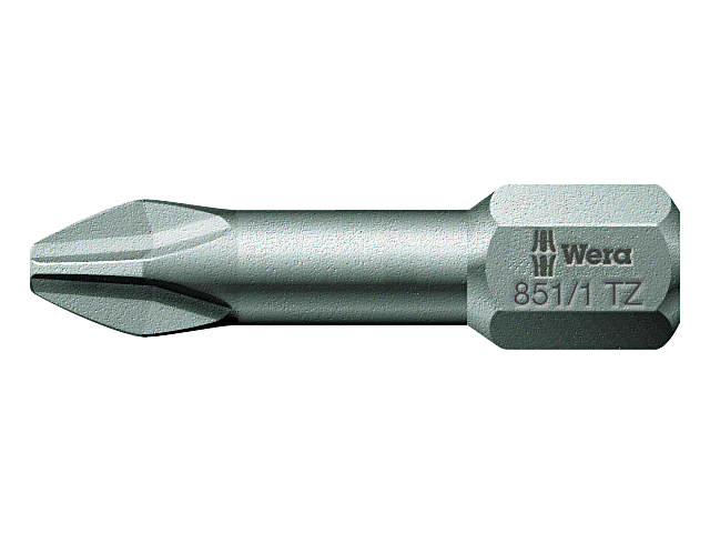Wera Bits 851/1 TZ PH2 x 25mm 1/4