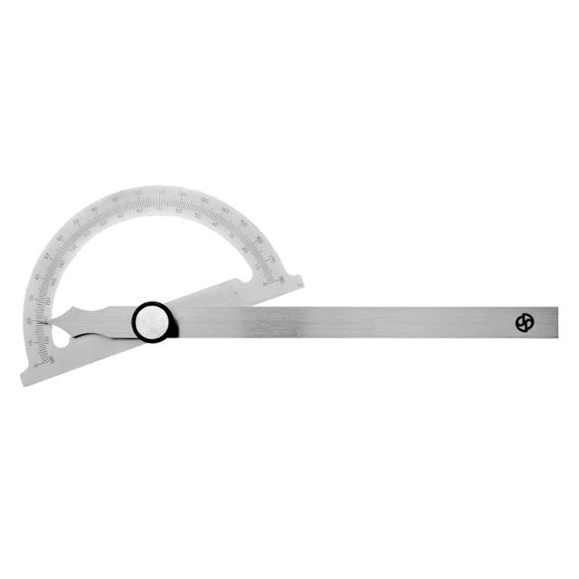 Diesella gradmåler 150x200mm Med Skrue 0-180 gr.