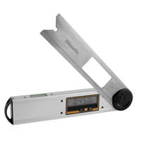 Diesella digital vinkelmåler 0-360° 230mm x 230mm. Afl. 0,05° gentagelsesnøj. 0,1° Restsalg