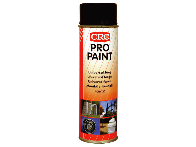 CRC Pro Paint blank sort spraymaling 500ml