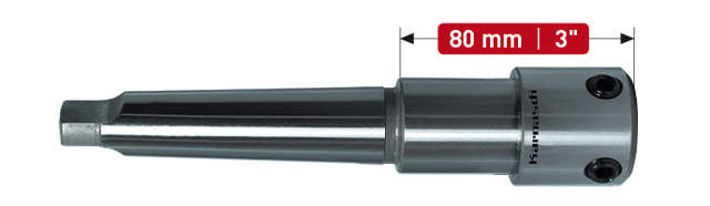 Karnasch holder Mk3 19mm weldon Med Skruer uden Køling