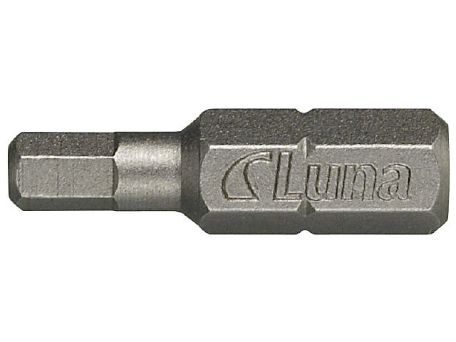 Luna Unbrako Bits 4x25mm 1/4