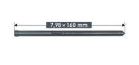Karnasch Centertap lang 7,98x160mm for Goldline/Hardline Ø18-55mm (pakke á 2stk.)