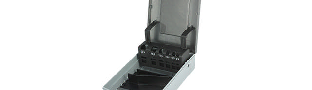 Karnasch tom kassette For Sænkere 6,3-8,3-10,4-12,4-16,5-20,5mm