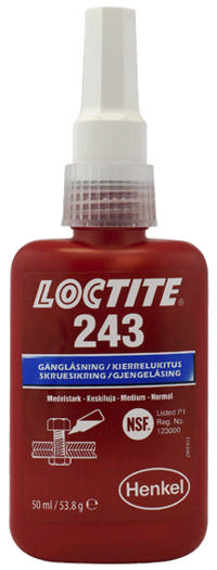 Loctite 243 middel Gevindlåsemiddel 50ml