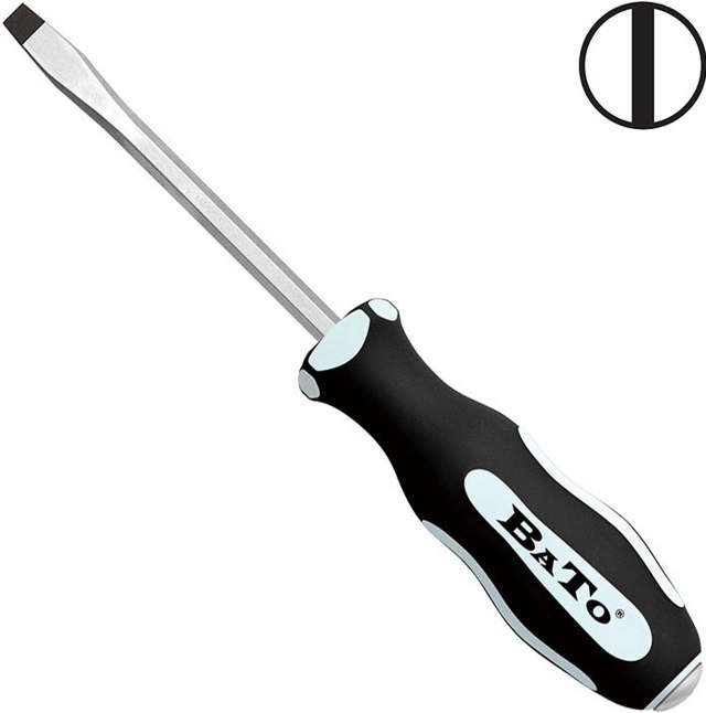 Bato skruetrækker 5,5x100mm lige kærv M/Slag