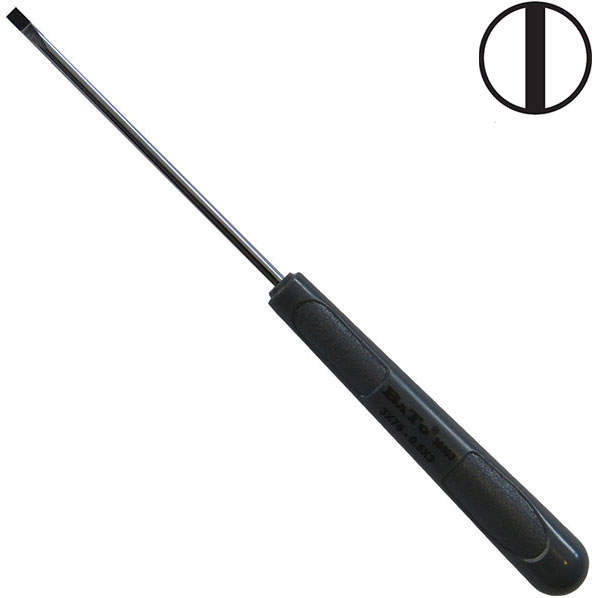 Bato fatningsskruetrækker 0,5x3x75mm