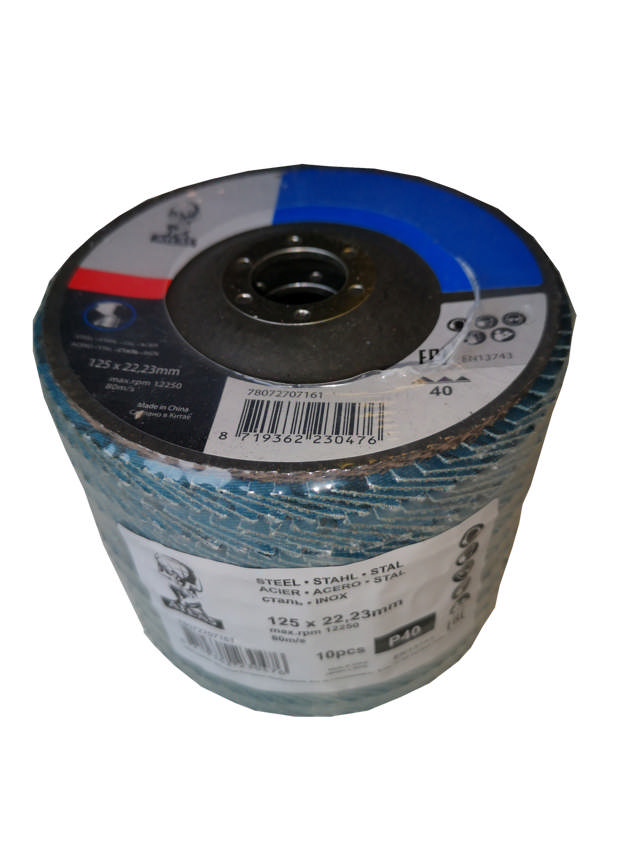 Norton Lamelrondel 125x22 K60 KX663 ATLAS Tilbud