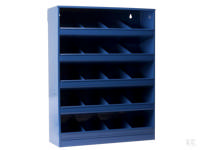 Beka boltreol Med 20 rum 500x650x160mm Blå