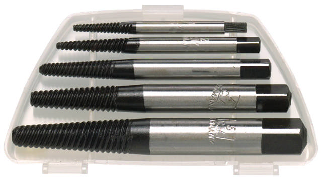 boltudtrækkersæt nr. 1-5 M3-M18 5 stk.