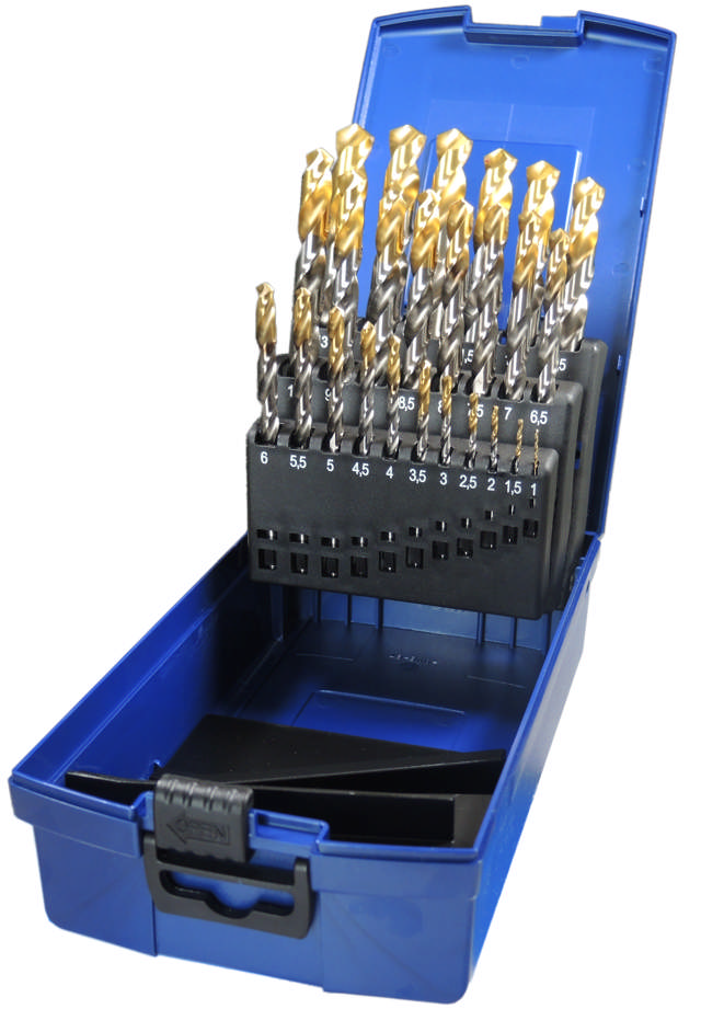 PTG Borsæt 1,0-13,0 x 0,5mm TiN-Head Coated Kampagne