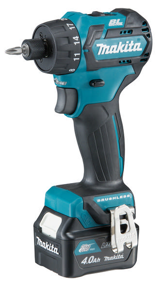 Makita akku skruemaskine DF032DSMJ Med lader & 2 stk. Batteri 10,8V 4,0Ah Tilbud
