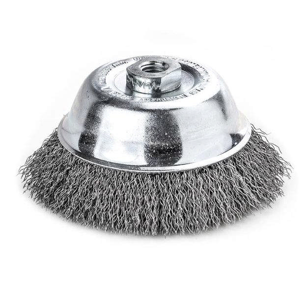 Lessmann kopbørste 75mm M14 0,35 Standard Stål Tråd
