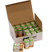 GP Batteri Super Alkaline LR20/D 1,5V 5500 Restsalg