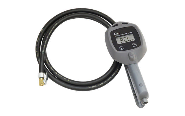 PCL digital dækoppumper DTI08 0-12bar/0170psi 1,8 mtr. slange clipon