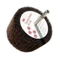 3M slibevifte Scotch-Brite Ø100x45mm 6mm skaft FIN PF-ZS