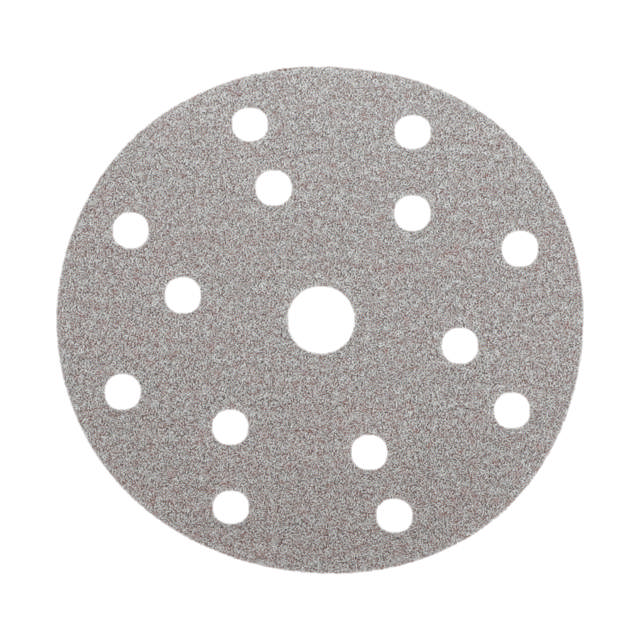 Norton sliberondel 150mm 14+1huls K180 A275 med Velcro