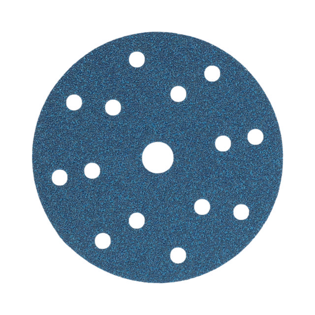 Norton sliberondel 150mm 14+1huls K60 H835F med Velcro